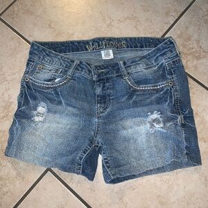 Vintage jean shorts Y2K